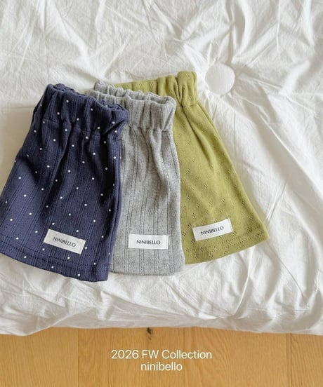 【ninibello】Bibi Eyelet Skirt