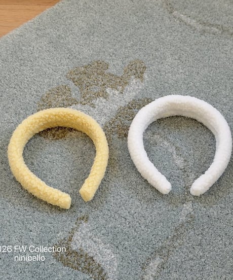 【ninibello】ACC Meringue Hairband