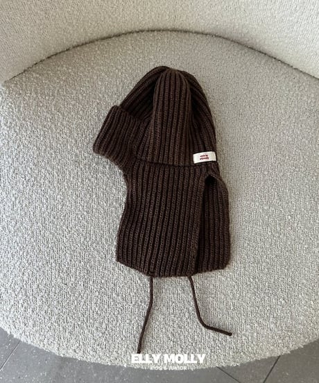 【ellymolly】Elly Knit Teddy Beanie