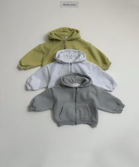 【digreen】Caramel Hood Zip-Up