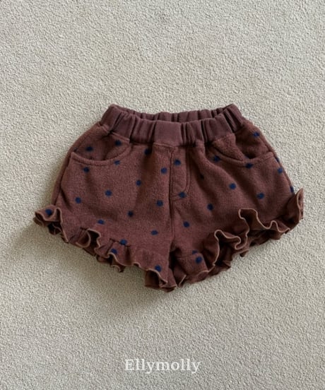 【ellymolly】Dot Frill Pants
