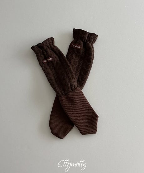【ellymolly】Twist Wool Socks