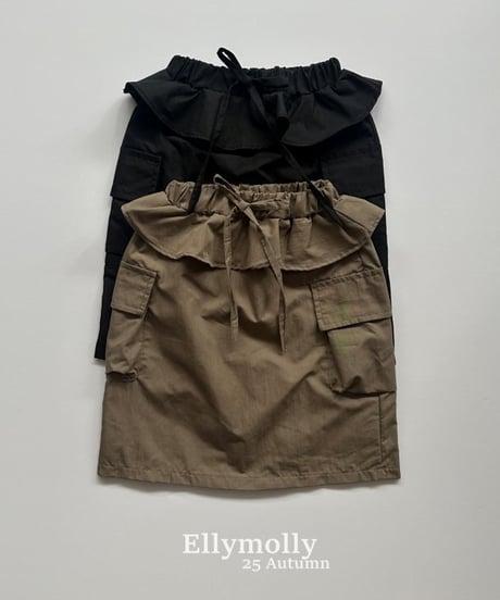 【ellymolly】Antique Frill Skirt