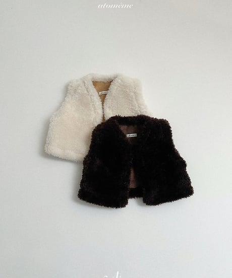 【atomeme】Reversible Mustang Vest