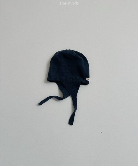 【minirobe】Earflap knit beanie