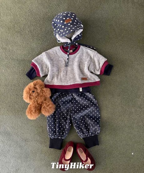 【tiny hiker】Dot Aladdin Pants