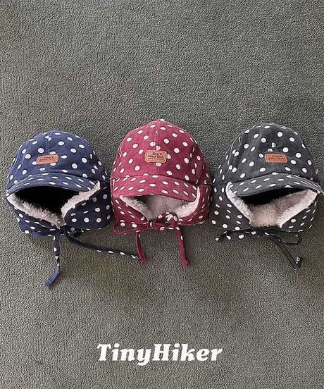 【tiny hiker】Dot Earflap Cap