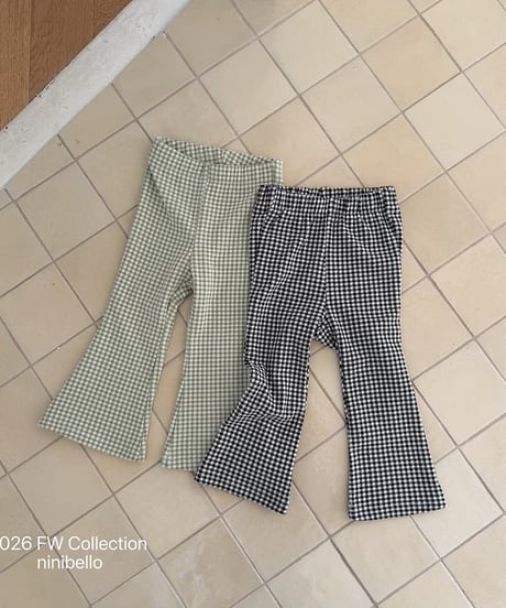 【ninibello】Baby Bunny Bootcut Pants
