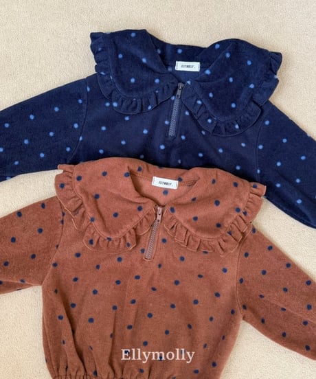 【ellymolly】Dot Sailor Sweatshirt