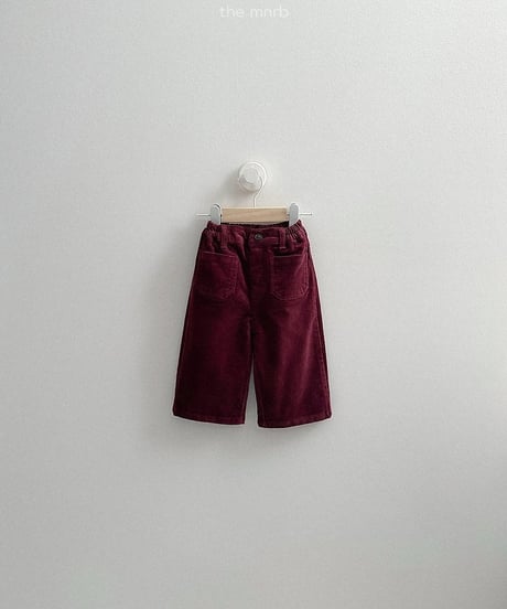 【minirobe】Kiko pocket pants