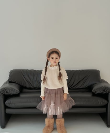 【momoann】Tulle Skirt Leggings