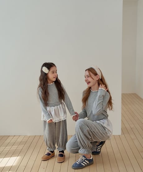【momoann】Satin Jogger Pants