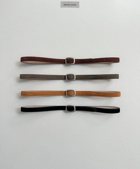 【digreen】Suede Belt