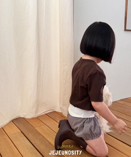 【jejeunosity】fine check bloomers