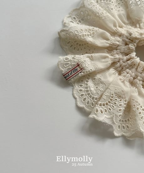 【ellymolly】Flower Scrunchie