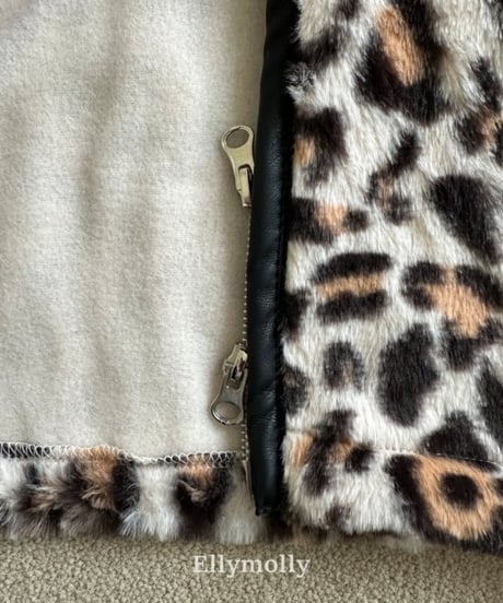 【ellymolly】Free Leopard Jacket