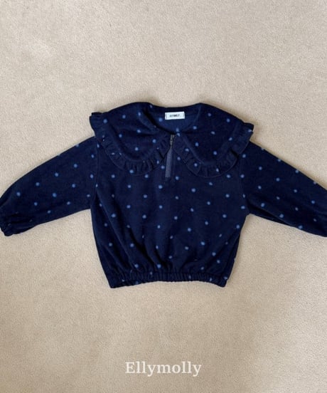 【ellymolly】Dot Sailor Sweatshirt