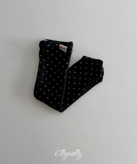 【ellymolly】Dot Ribbed Fleece Socks