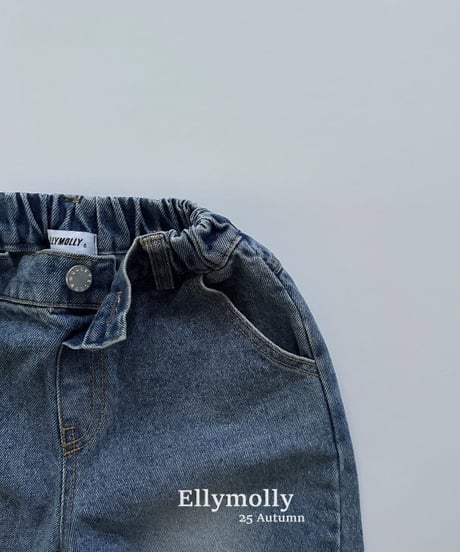 【ellymolly】Curve Denim Pants