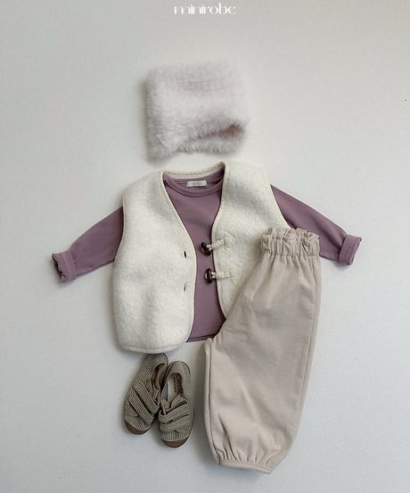 【minirobe】Dumble vest