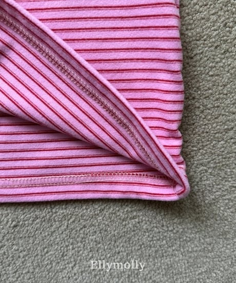 【ellymolly】Mu Stripe Turtleneck