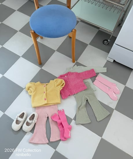 【ninibello】Baby Bunny Bootcut Pants