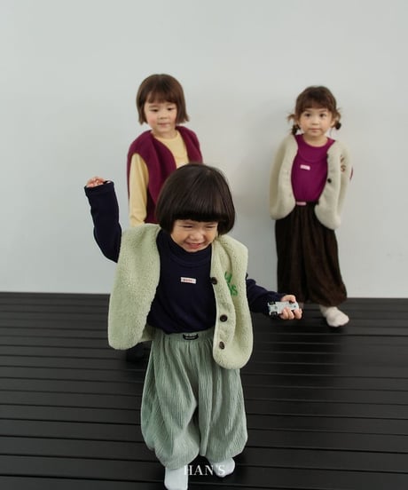 【hans】Soft Rib Tee