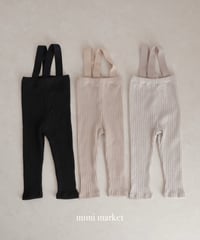【mimi-maket】Cozy rib pants