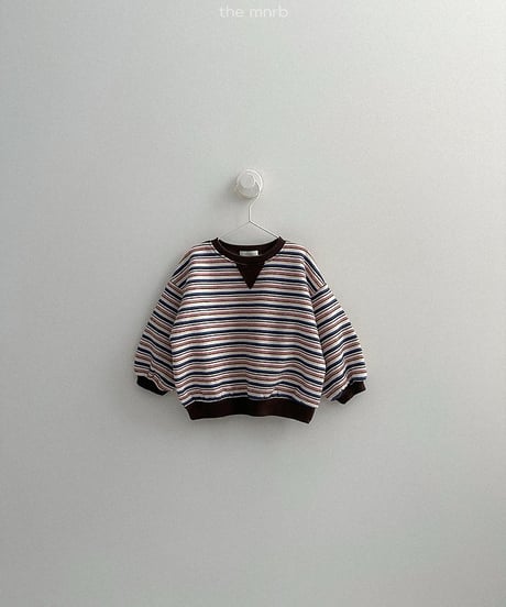 【minirobe】Rainbow sweatshirt