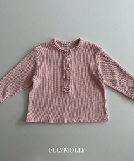 【ellymolly】Maple-Hen-Neck-T-shirt