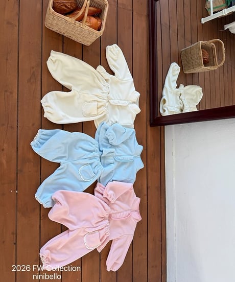 【ninibello】Marshmallow Zip-Up Bebe+ Kids