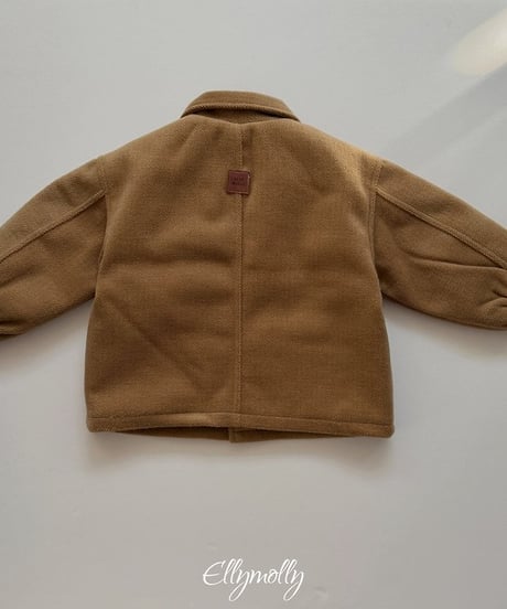 【ellymolly】Soft Wool Coat