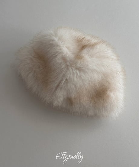 【ellymolly】Coco Fur Hat