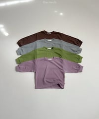 【minirobe】Loose Basic T-Shirt
