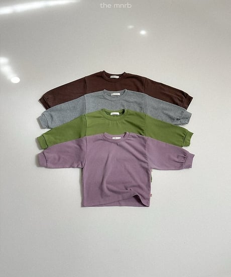 【minirobe】Loose Basic T-Shirt