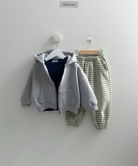 【digreen】Caramel Hood Zip-Up