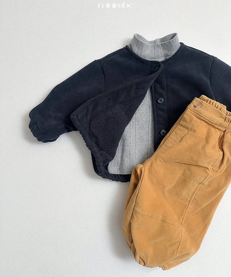 【minirobe】Winter peach jogger pants