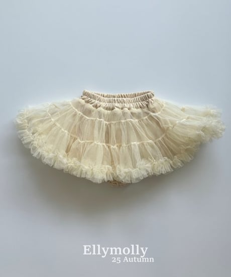 【ellymolly】Milky Tutu Skirt