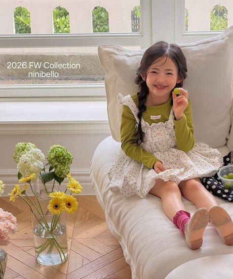 【ninibello】Picnic Corduroy Dress