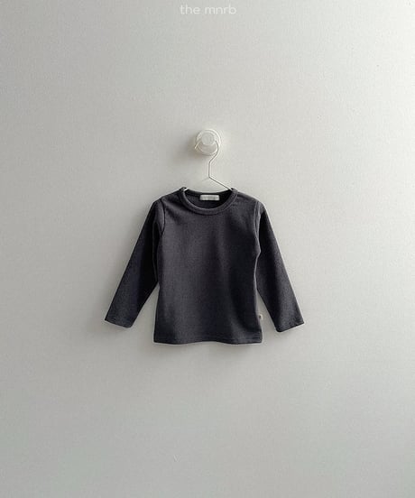 【minirobe】Yoplait Ribbed T-Shirt