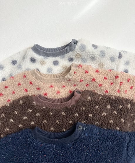 【minirobe】Multi Dumble Sweatshirt