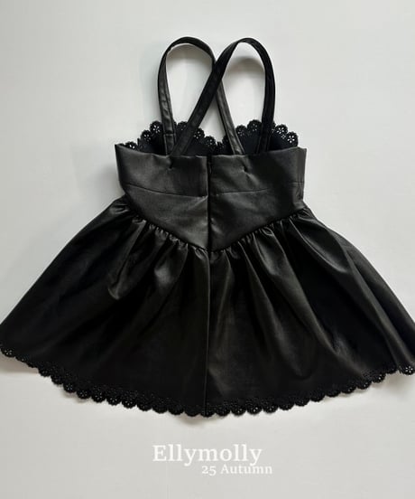 【ellymolly】Pin-Up Leather Dress