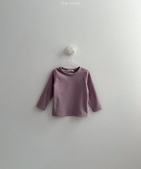 【minirobe】Yoplait Ribbed T-Shirt