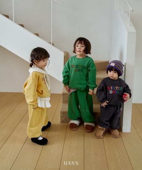 【hans】Winter Day Pants