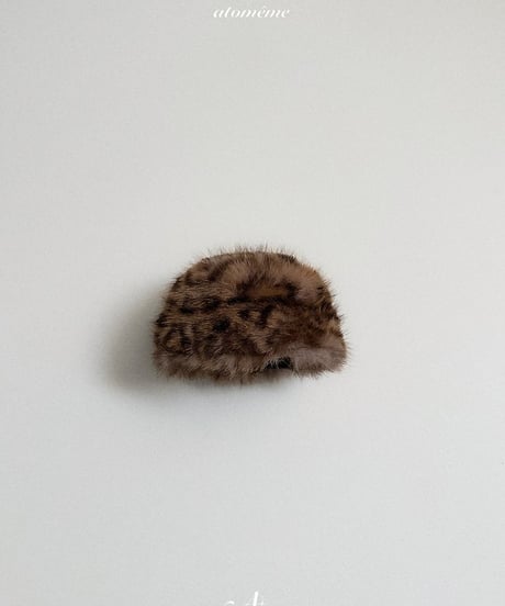 【atomeme】Fur Bucket Hat