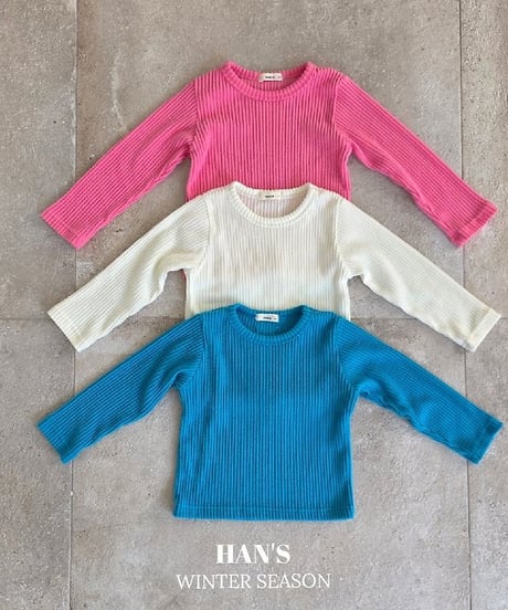 【hans】Shooting Fleece Tee