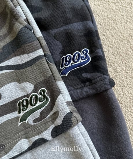 【ellymolly】Soft Camo Pants