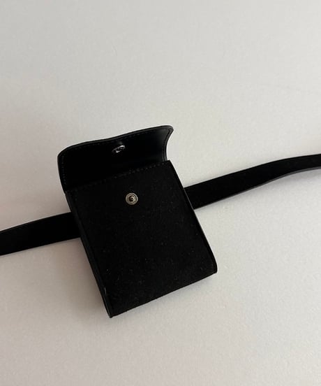 【ellymolly】Suede Belt Set