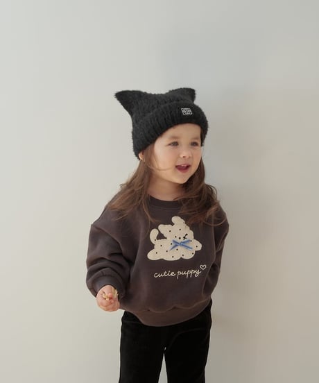 【momoann】puppy Sweatshirt