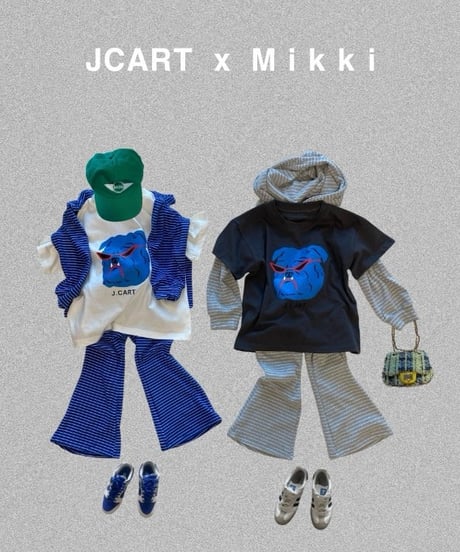 【mikki】Half t T-shirt